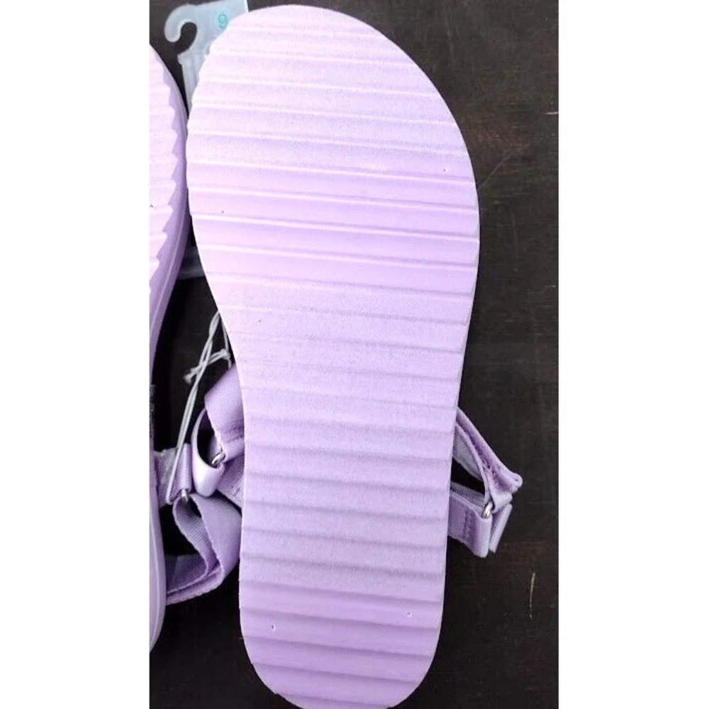 Shade‎ Shore Kids Lavender Sport Sandals Size 9 Adjustable Straps